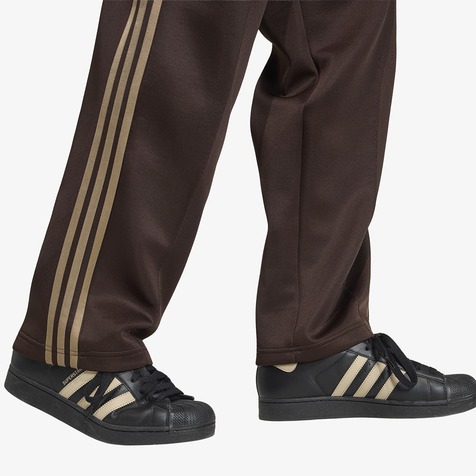 Men's trousers adidas Adicolor Spacer Baggy Trackpant Aurora Coffee