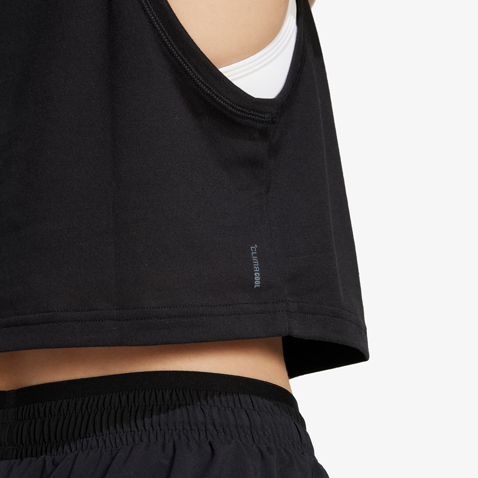 Women's tank tops adidas Train Essentials Boxy Workout Tank Top Black
