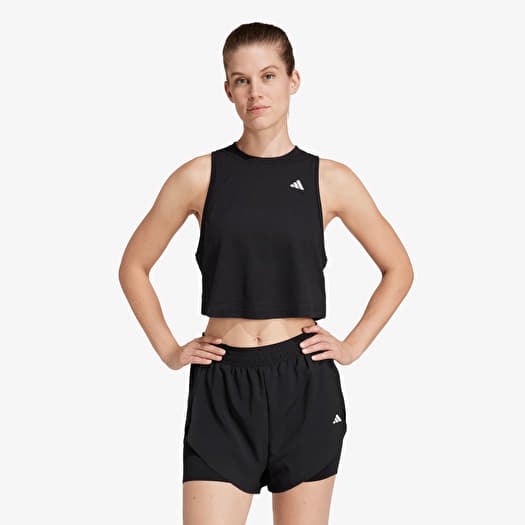 adidas Train Essentials Boxy Workout Tank Top Black