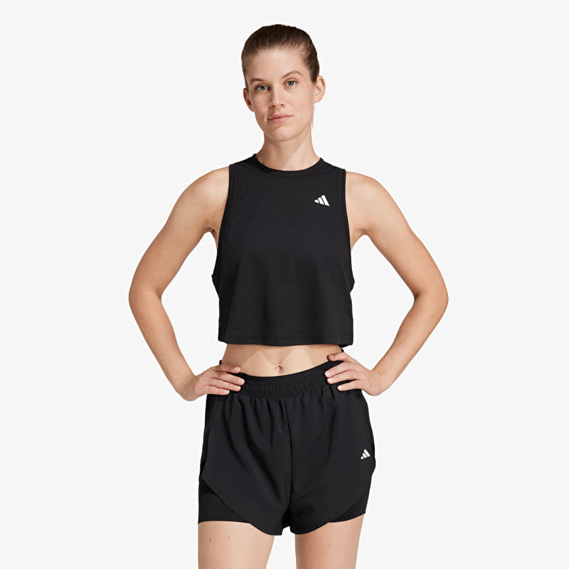 adidas Train Essentials Boxy Workout Tank Top Black