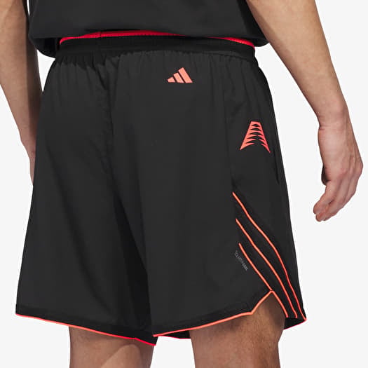 Kurze Hosen adidas Anthony Edwards Crazy Lite Short Black/ Solar Turbo
