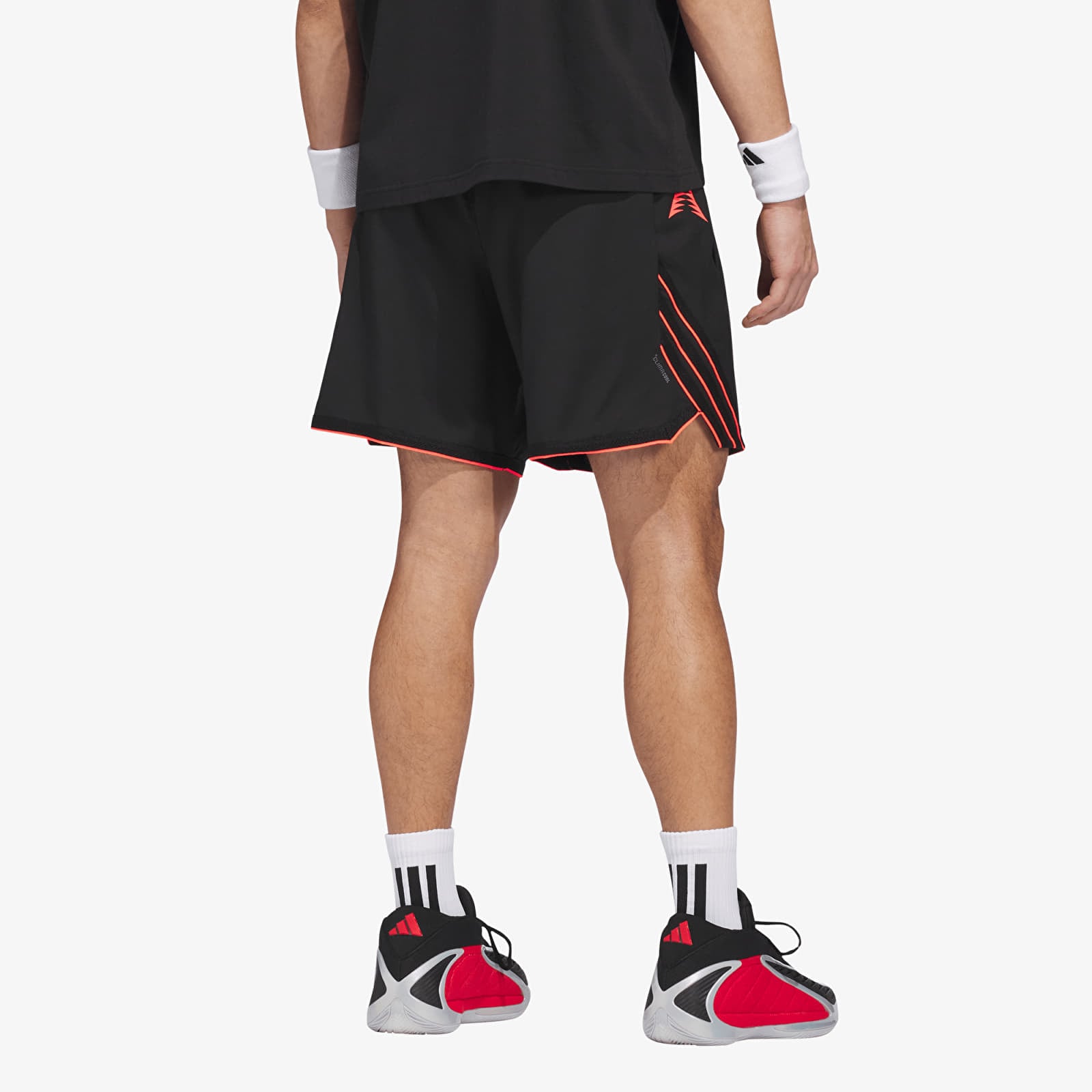 Men's shorts adidas Anthony Edwards Crazy Lite Short Black/ Solar Turbo