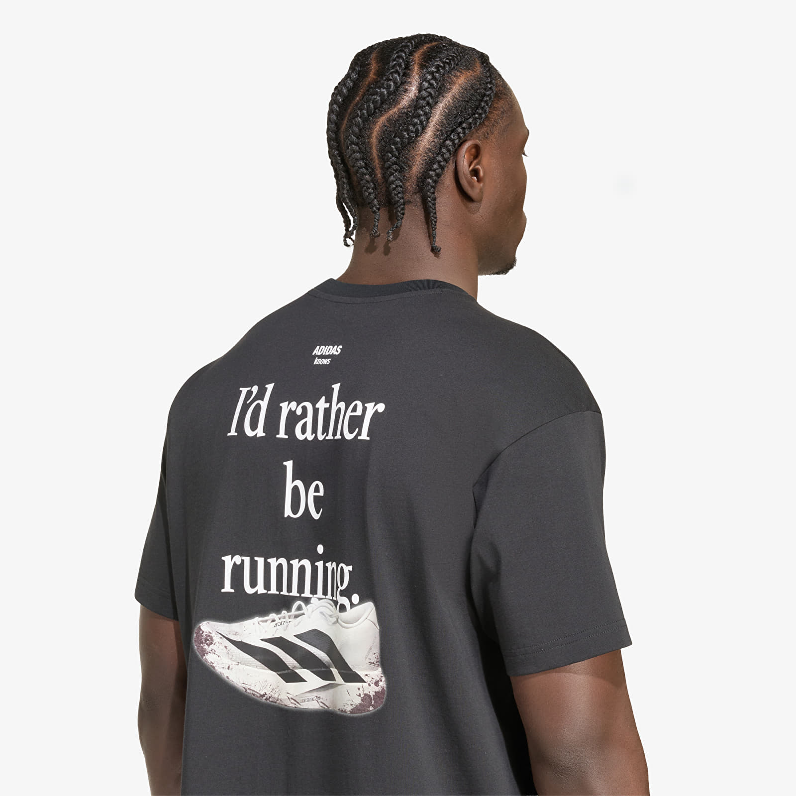 T-Shirts Männer adidas Running Category Graphic T-Shirt UNISEX Black
