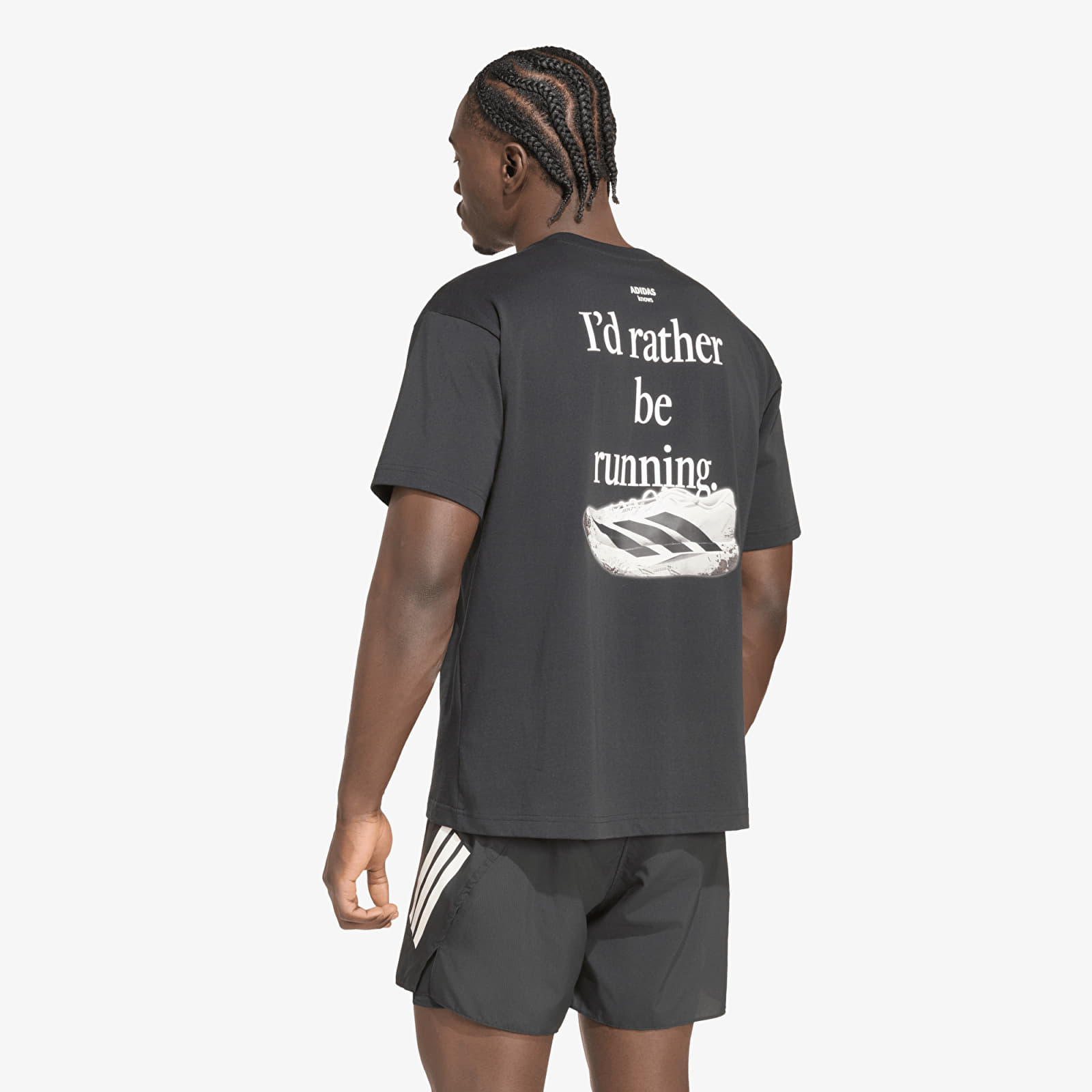 T-Shirts Männer adidas Running Category Graphic T-Shirt UNISEX Black