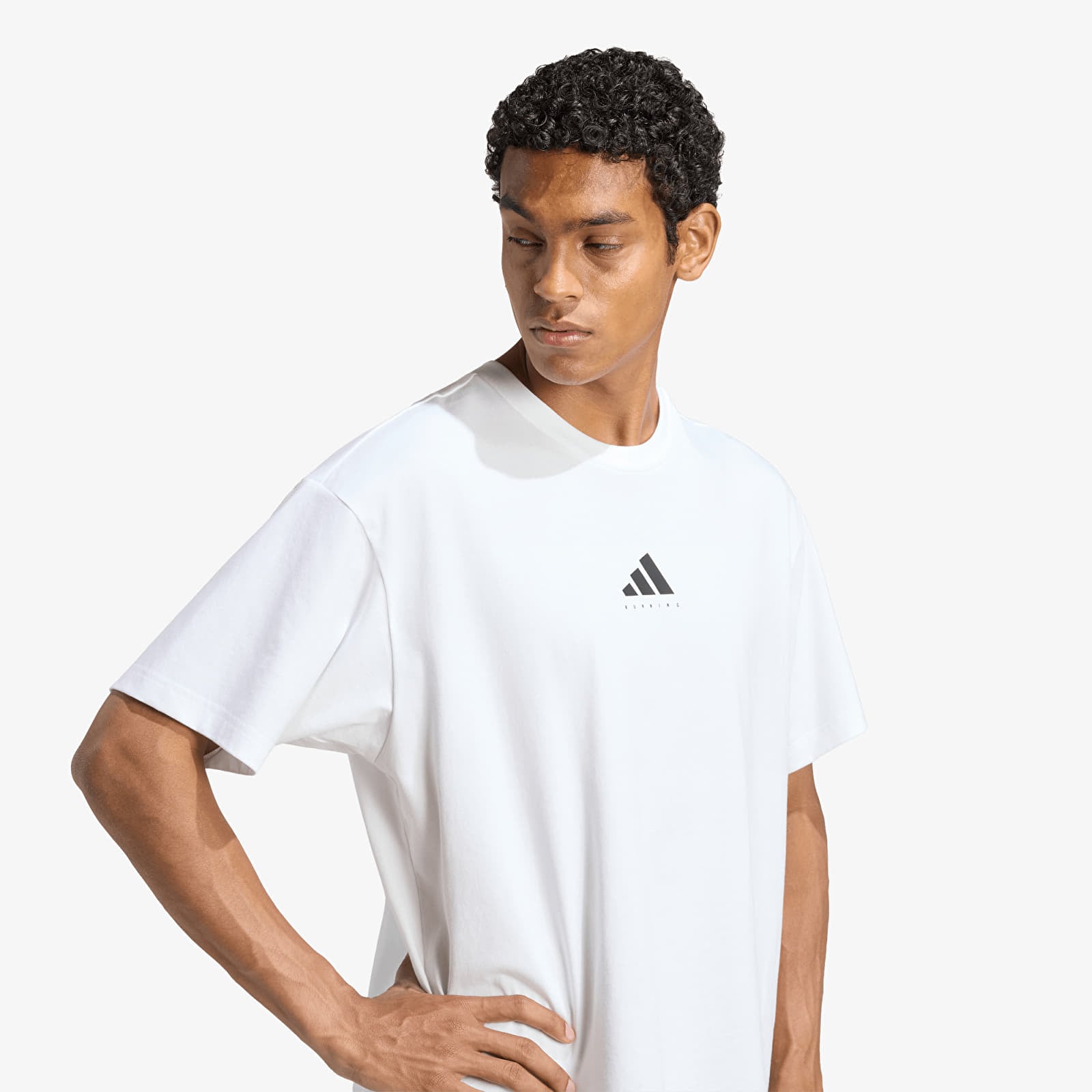 T-Shirts Männer adidas Running Category Graphic T-Shirt UNISEX White