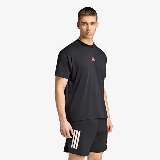 T-Shirt adidas Running State Of Mind Graphic T-Shirt UNISEX Black/ Pure Turbo