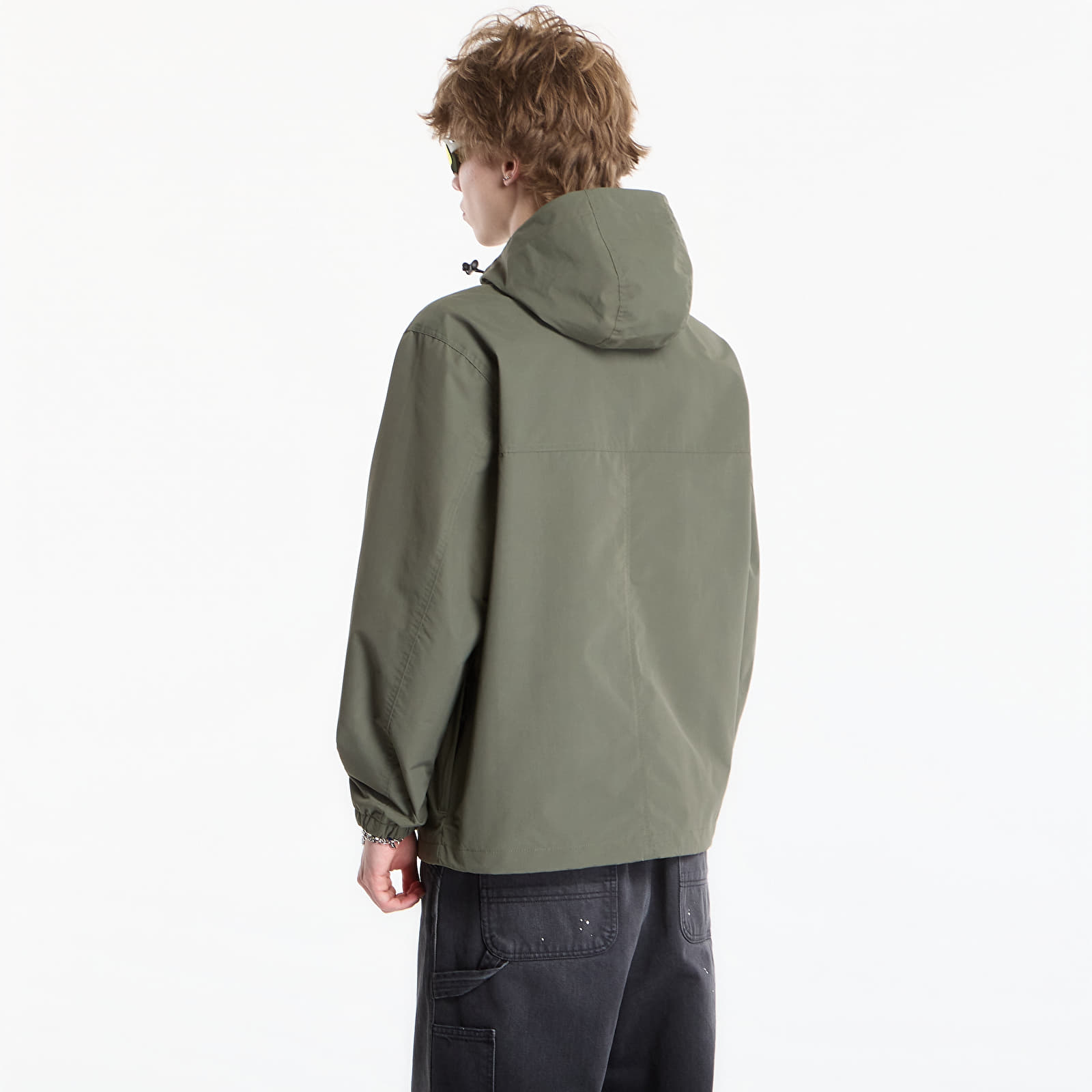 Herrenjacken Carhartt WIP Windbreaker Pullover UNISEX Leaf/ White