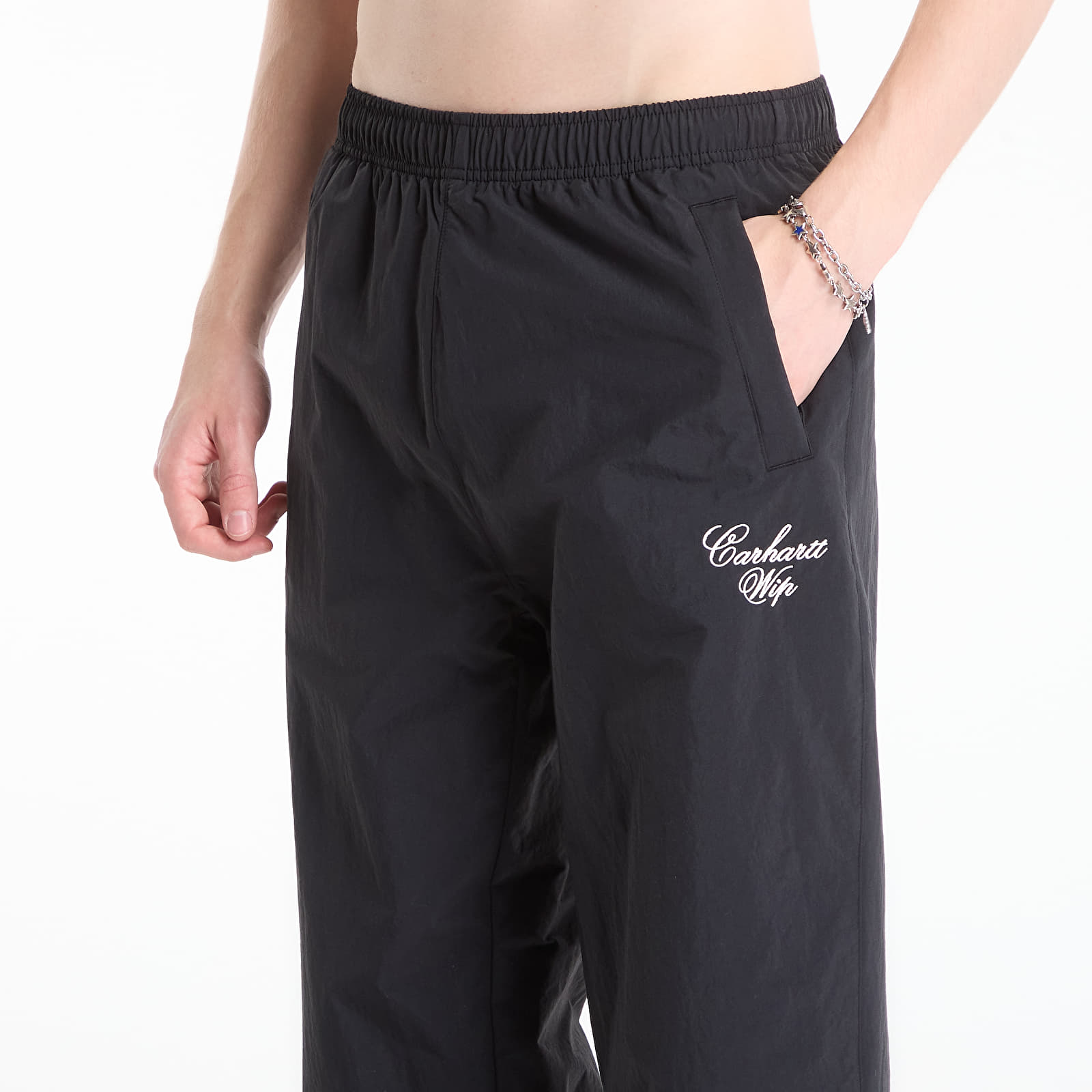 Herren-Sweatpants Carhartt WIP Travon Pant UNISEX Black/ Wax