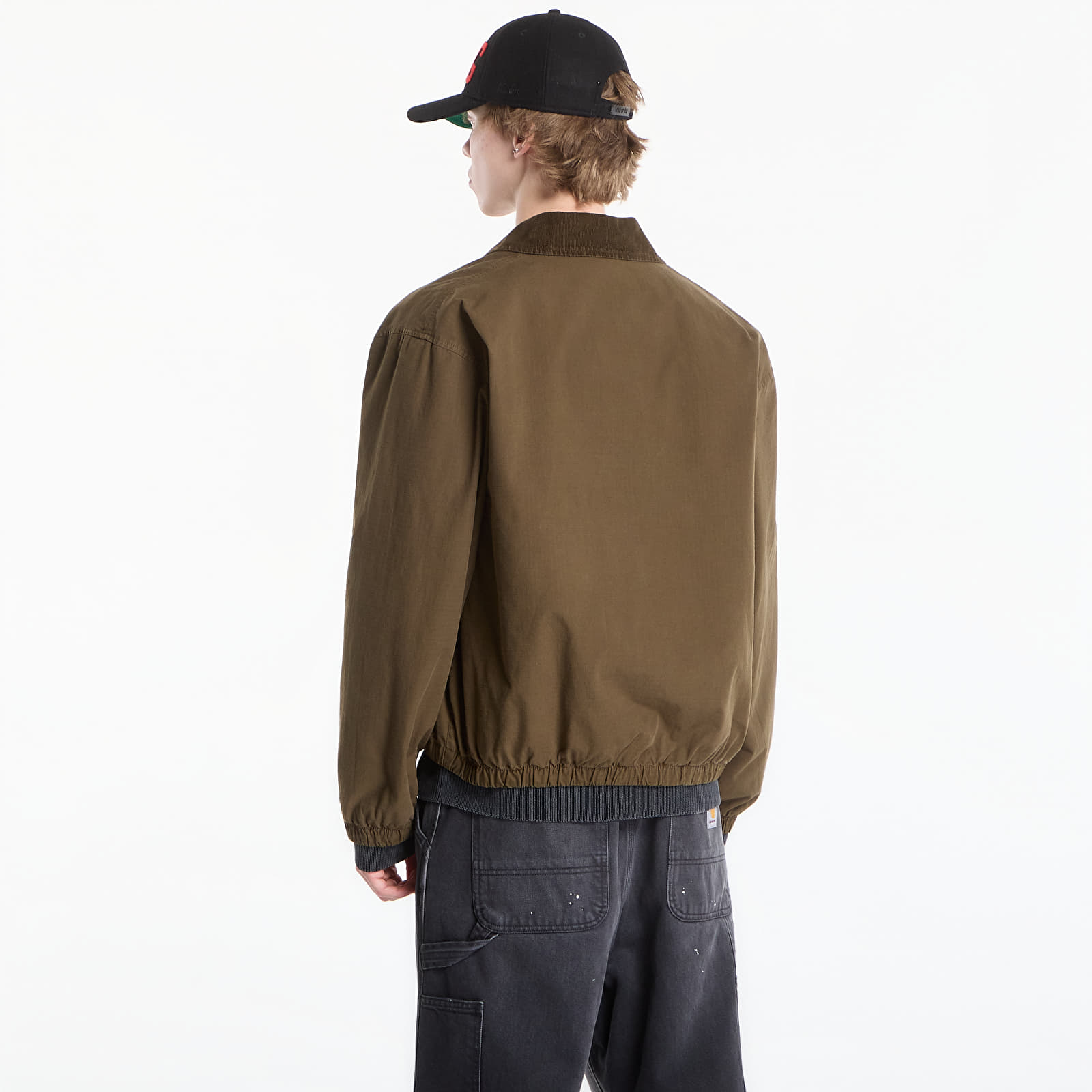 Men's jackets Carhartt WIP Madison Ripstop Jacket UNISEX Dark Beech/ Black Garment Dyed
