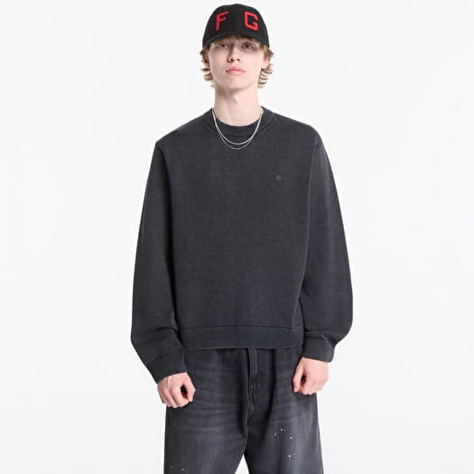Pulover Carhartt WIP Kori Sweater UNISEX Black Garment Dyed