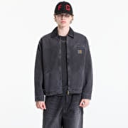 Carhartt WIP OG Detroit Jacket UNISEX Black/ Black Destroy Wash