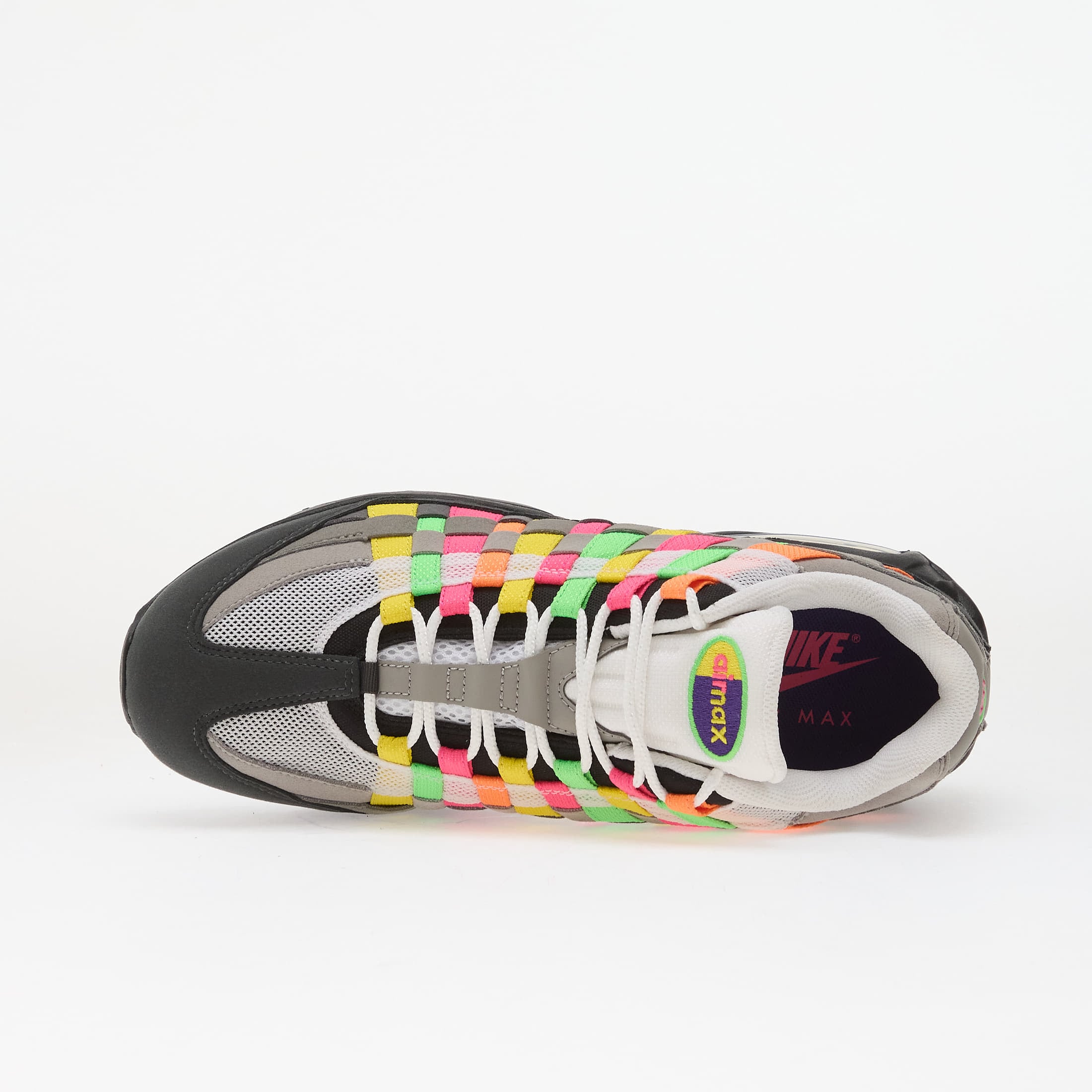 Nike Sneakers Nike Air Max 95 Big Bubble Woven White/ Purple Dynasty-Pearl Grey EUR 40.5 - 4