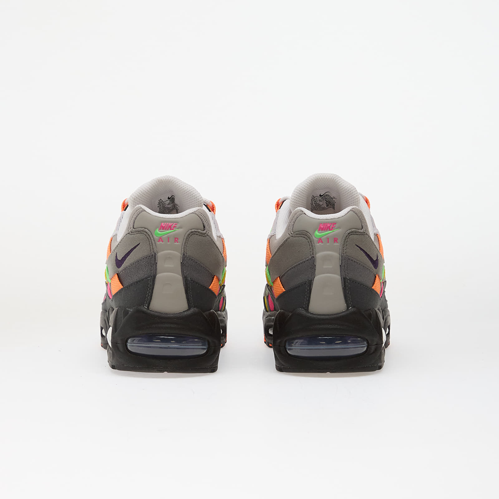 Turnschuhe und Schuhe für Männer Nike Air Max 95 Big Bubble Woven White/ Purple Dynasty-Pearl Grey
