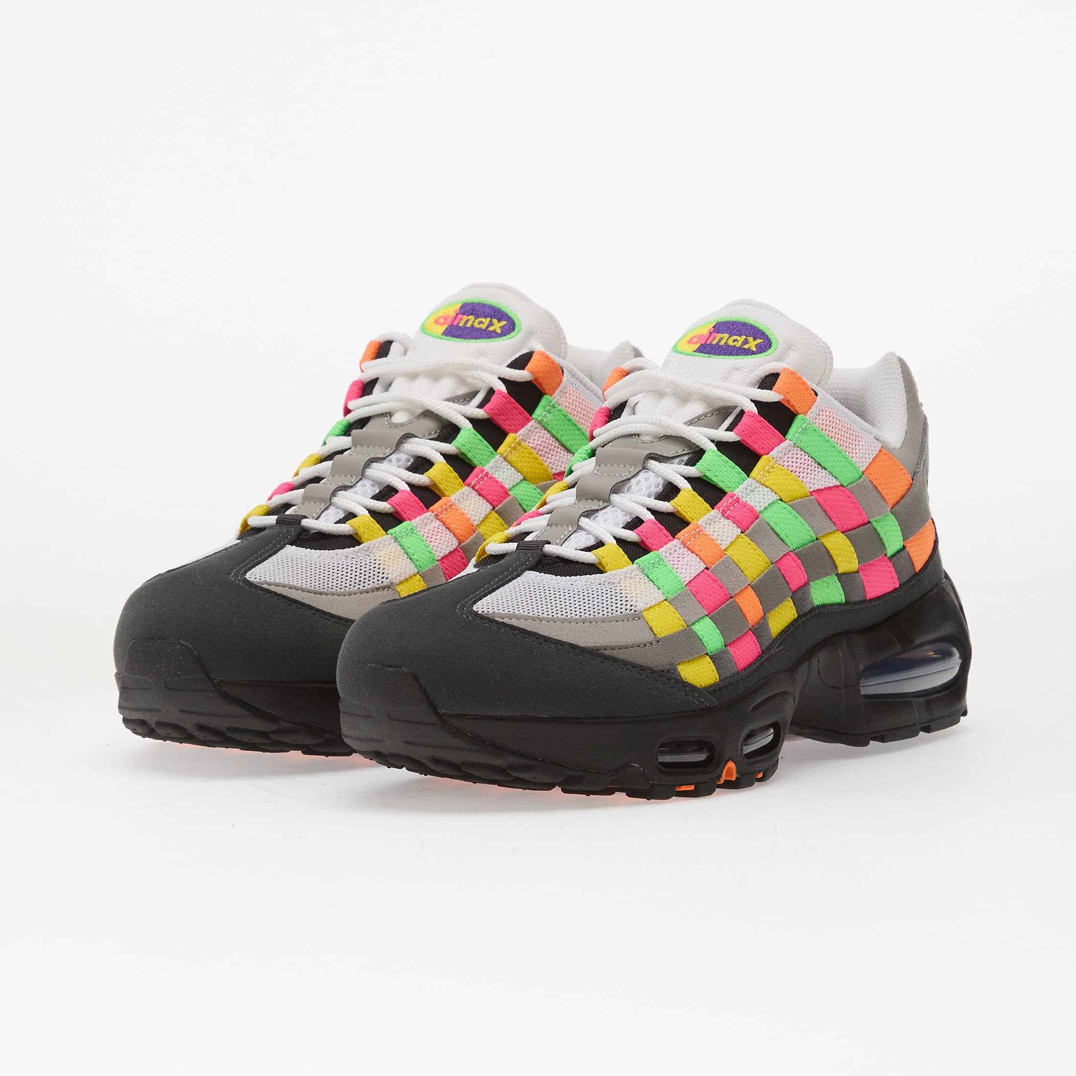 Nike Sneakers Nike Air Max 95 Big Bubble Woven White/ Purple Dynasty-Pearl Grey EUR 40.5 - 6