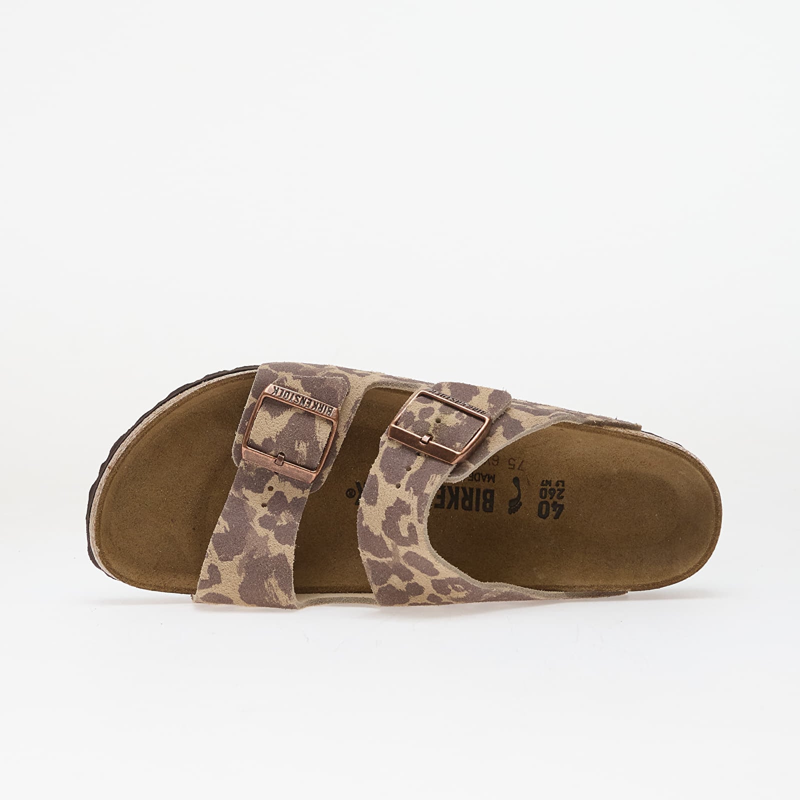 Sneakers und Schuhe für Frauen Birkenstock Arizona Print LEVE Leo Sandcastle