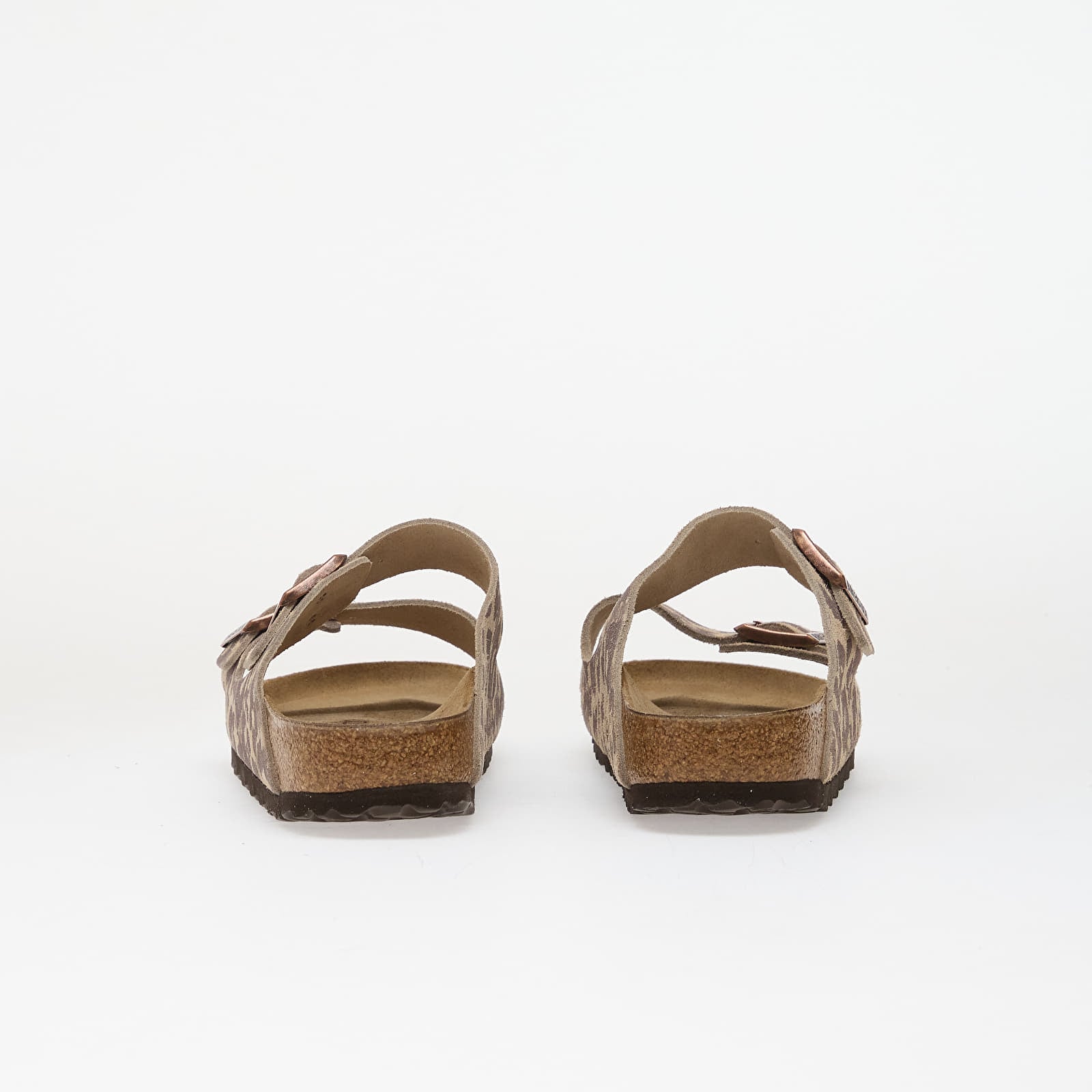 Sneakers und Schuhe für Frauen Birkenstock Arizona Print LEVE Leo Sandcastle