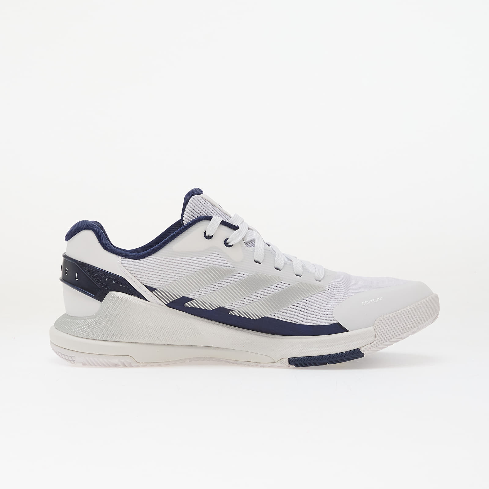 Pánské tenisky a boty adidas Crazyquick Padel Ftwr White/ Silver Met./ Dark Blue