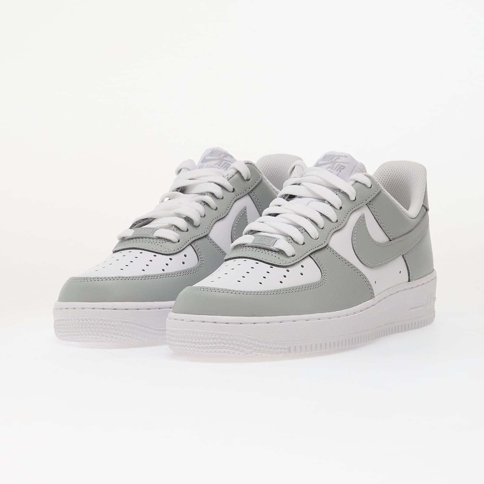 Men's sneakers and shoes Nike Air Force 1 '07 White/ Lt Smoke Grey-White-Lt Smoke Grey