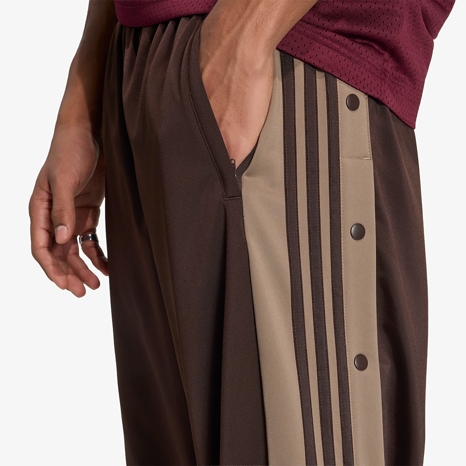 Men's sweatpants adidas Adibreak Classic Track Pants Aurora Coffee
