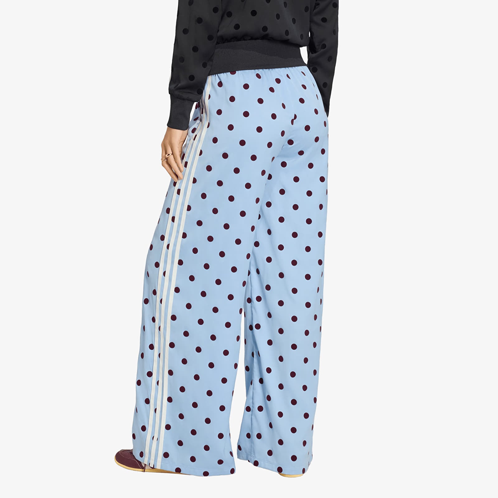 Women's Trousers adidas Wide Leg Pants Clear Sky