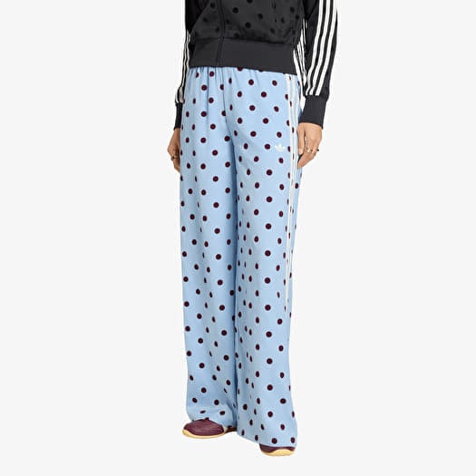 adidas Wide Leg Pants Clear Sky