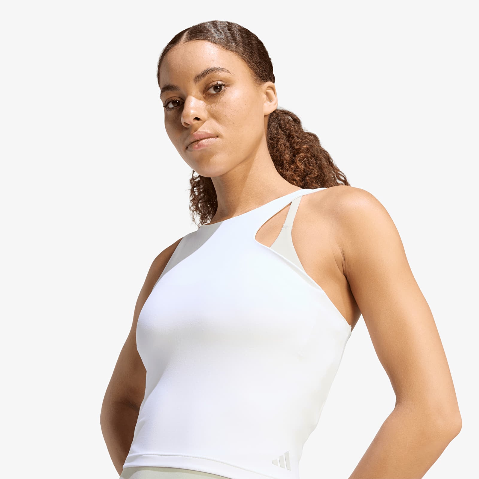 Tank Tops adidas All Me Tank Top White