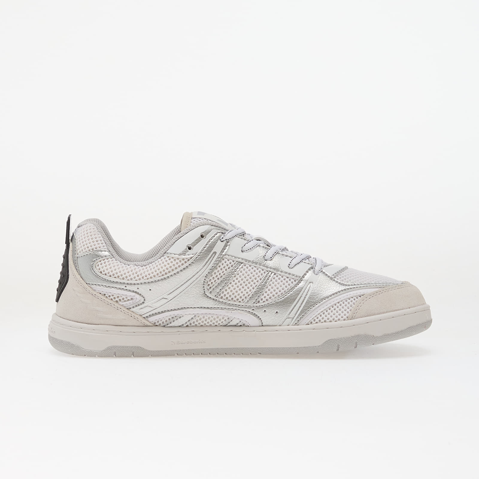 Men's sneakers and shoes Barebarics Dropsta Silver & White