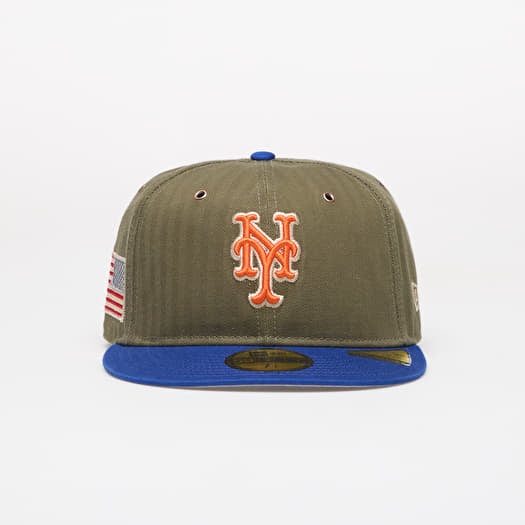 Keps New Era 59FIFTY MLB American Herringbone New York Mets Official Team Color