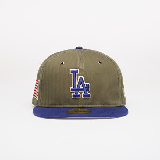 Keps New Era 59FIFTY MLB American Herringbone Los Angeles Dodgers Official Team Color