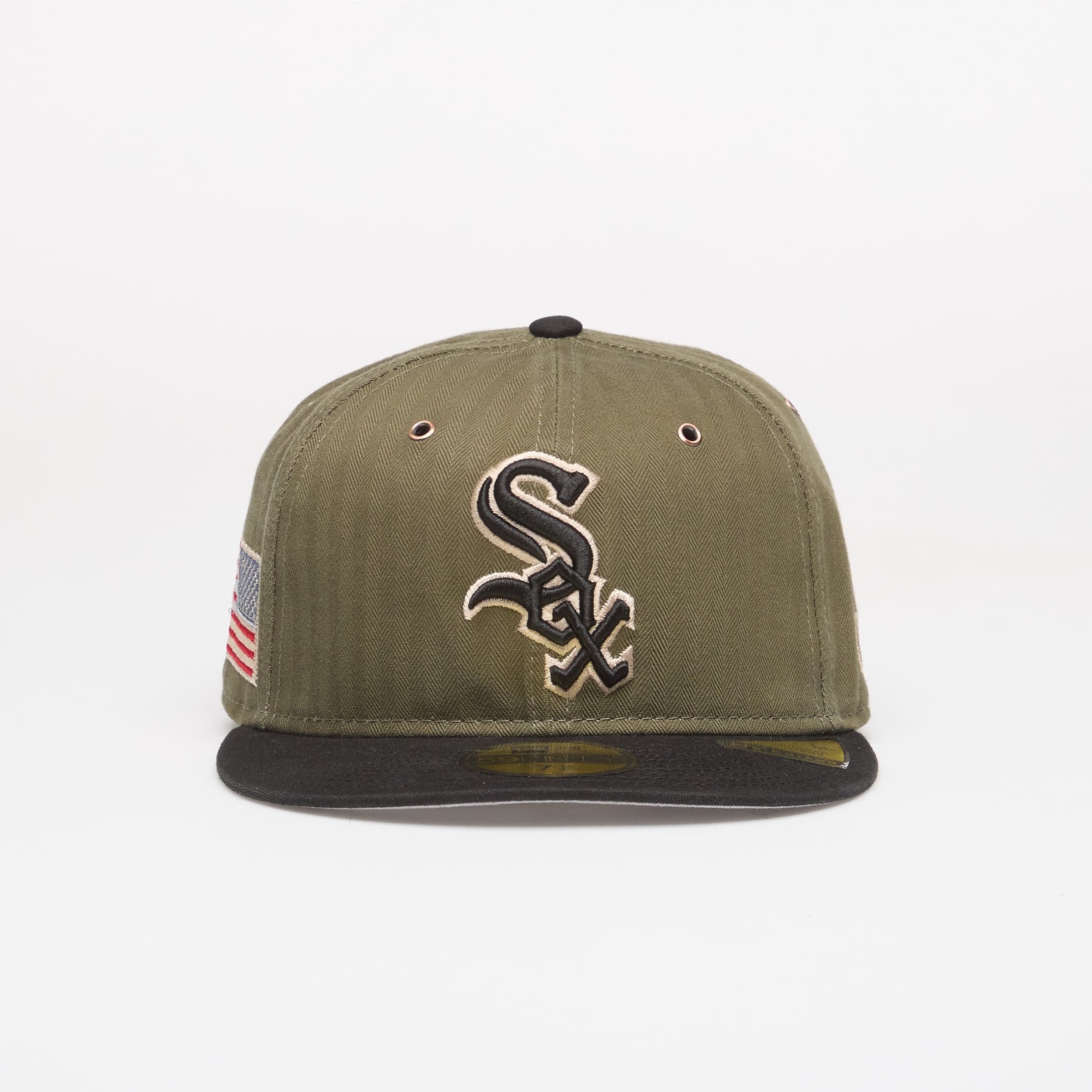 Casquette New Era 59FIFTY MLB American Herringbone Chicago White Sox Official Team Color 7 14 65 €