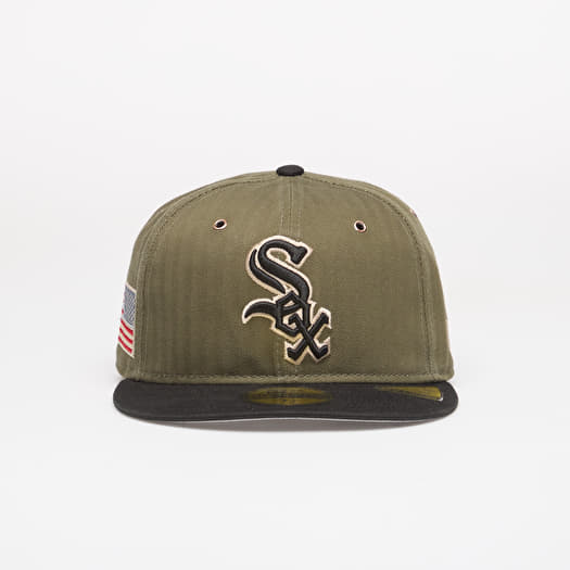 Cap New Era 59FIFTY MLB American Herringbone Chicago White Sox Official Team Color