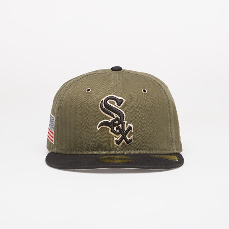 Tappo New Era 59FIFTY MLB American Herringbone Chicago White Sox Official Team Color