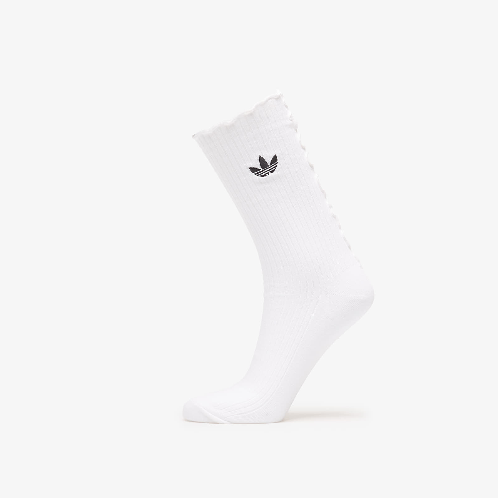 Chaussettes homme adidas Ruffle Crew Socks 2 Pairs Black/ White