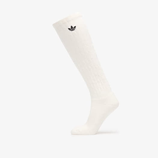 adidas Slouchy High Knee Socks 1 Pair Cloud White