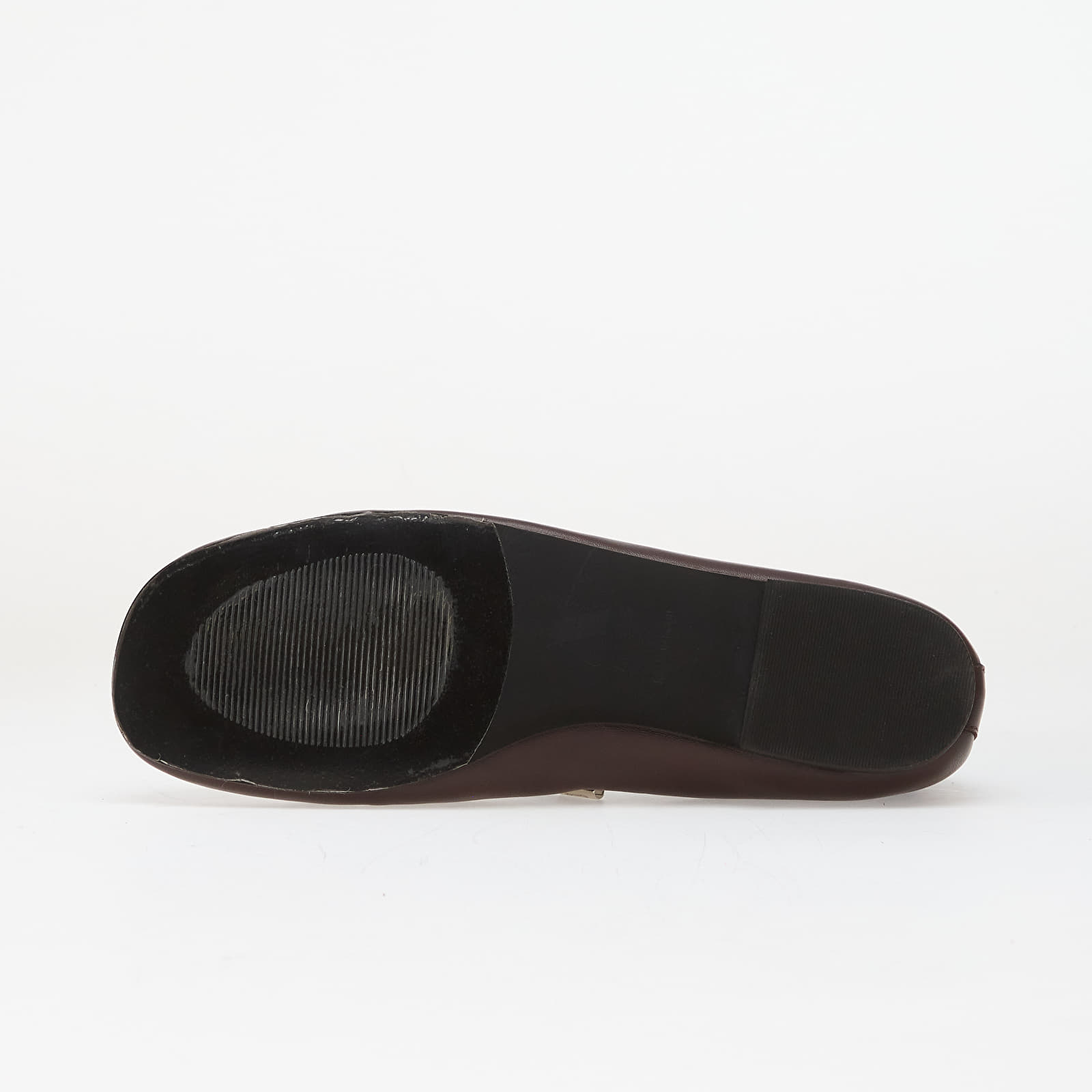 Ženski čevlji Alohas Rosalind Brown Leather Ballet Flats Coffee Brown