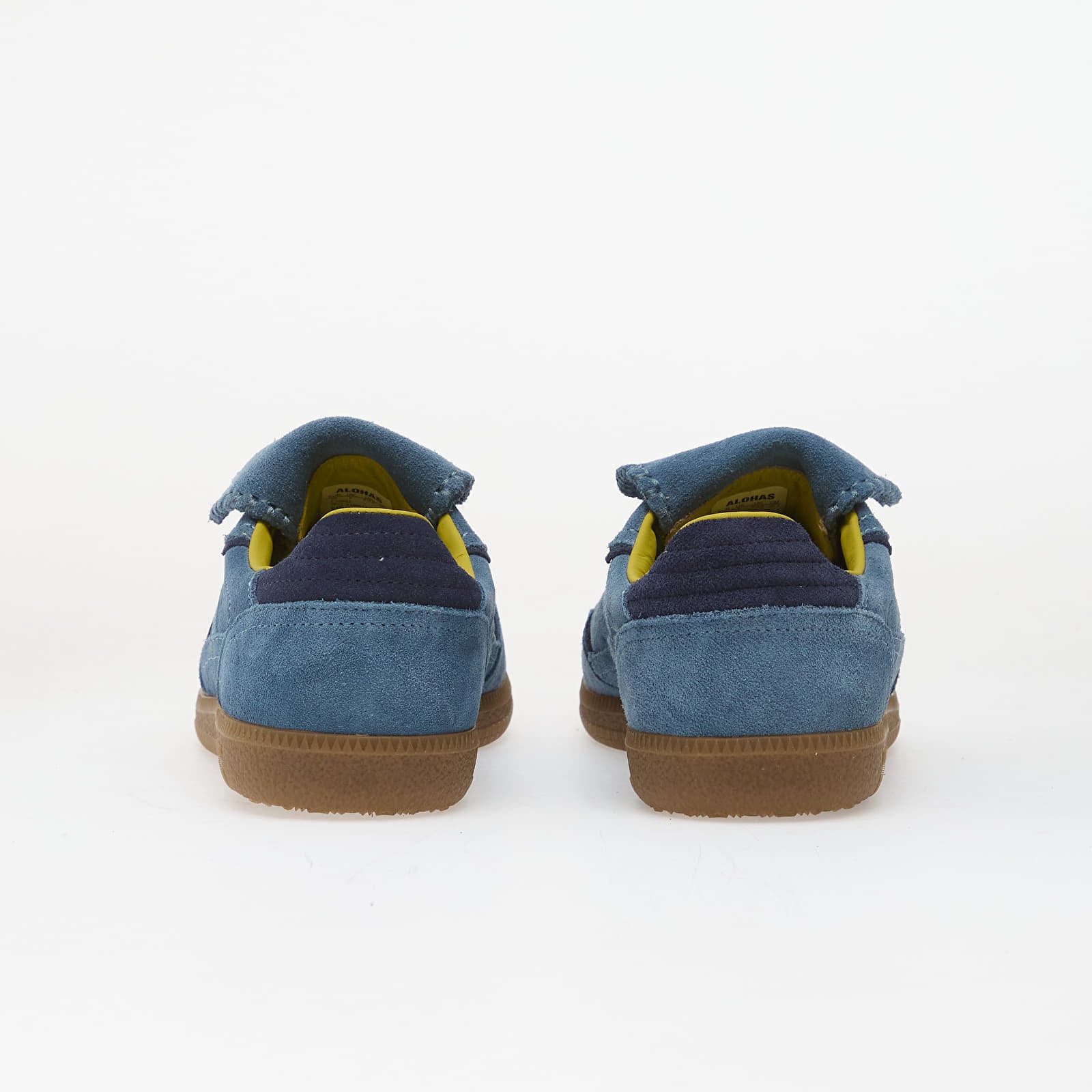 Women's sneakers and shoes Alohas Tb.490 Club Suede Blue Leather Sneakers Dusk Blue