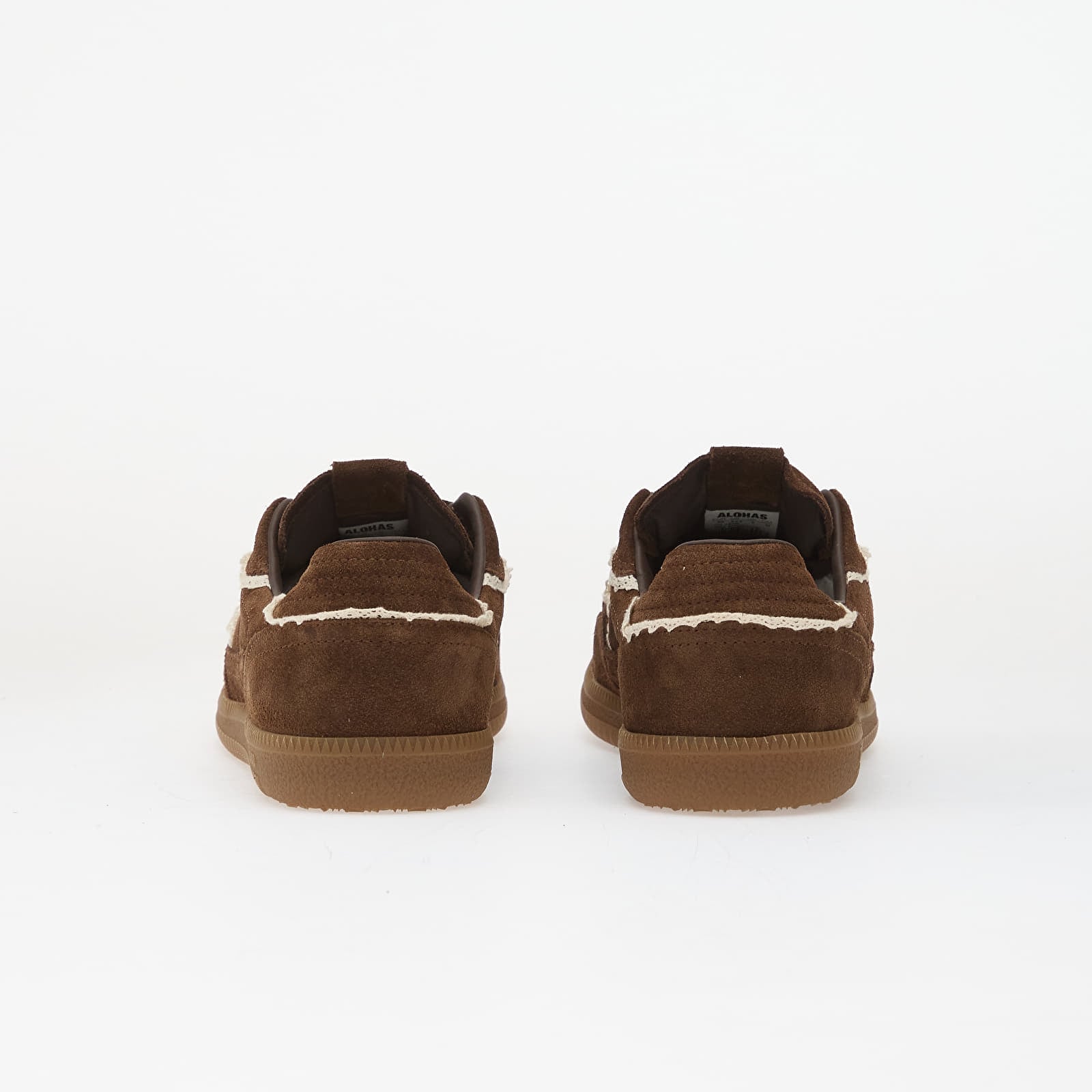 Sneakers och skor för kvinnor Alohas Tb.490 Crochet Chocolate Leather Sneakers Chocolate Brown