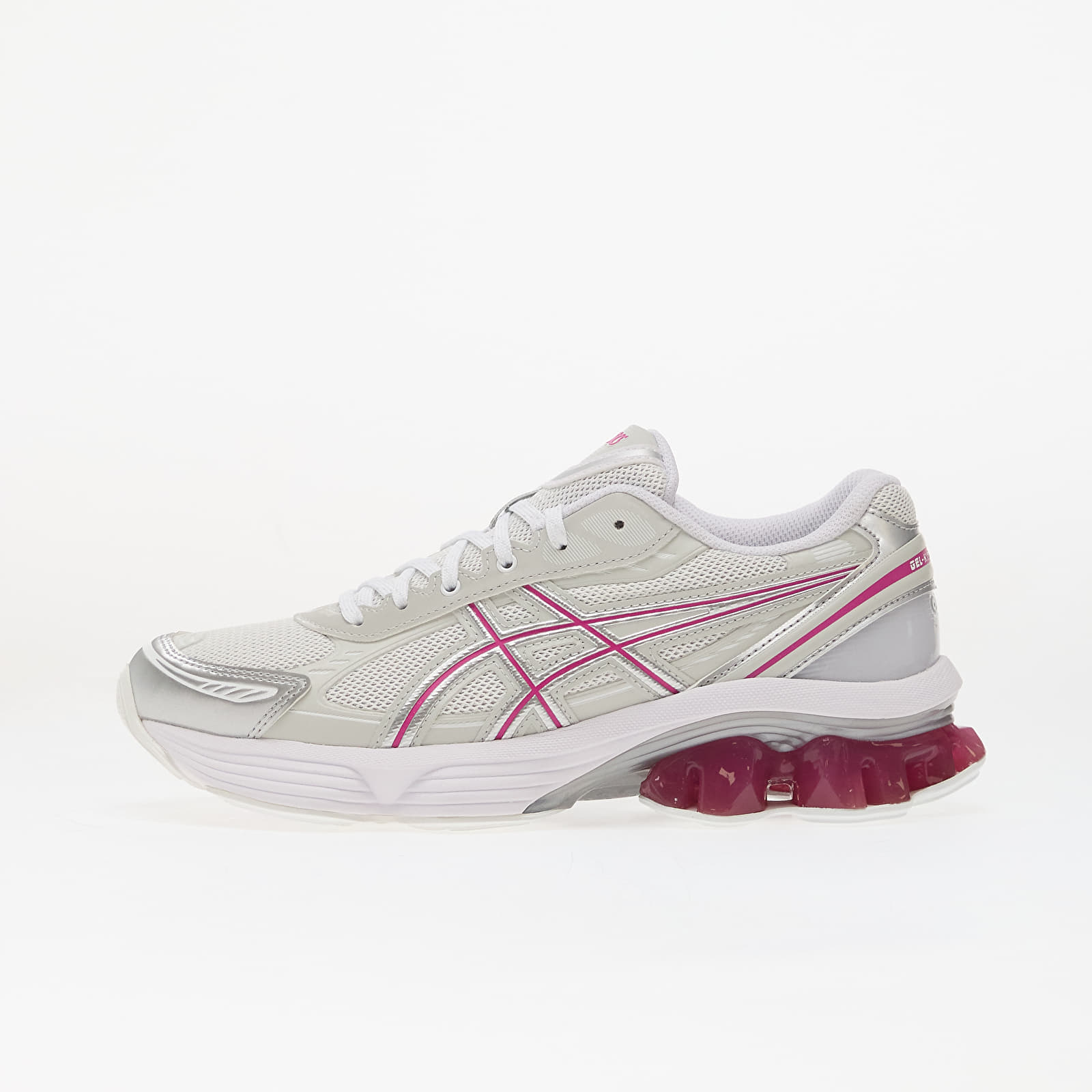 Miesten lenkkarit ja kengät Asics Gel-Kinetic Fluent White/ Pure Silver