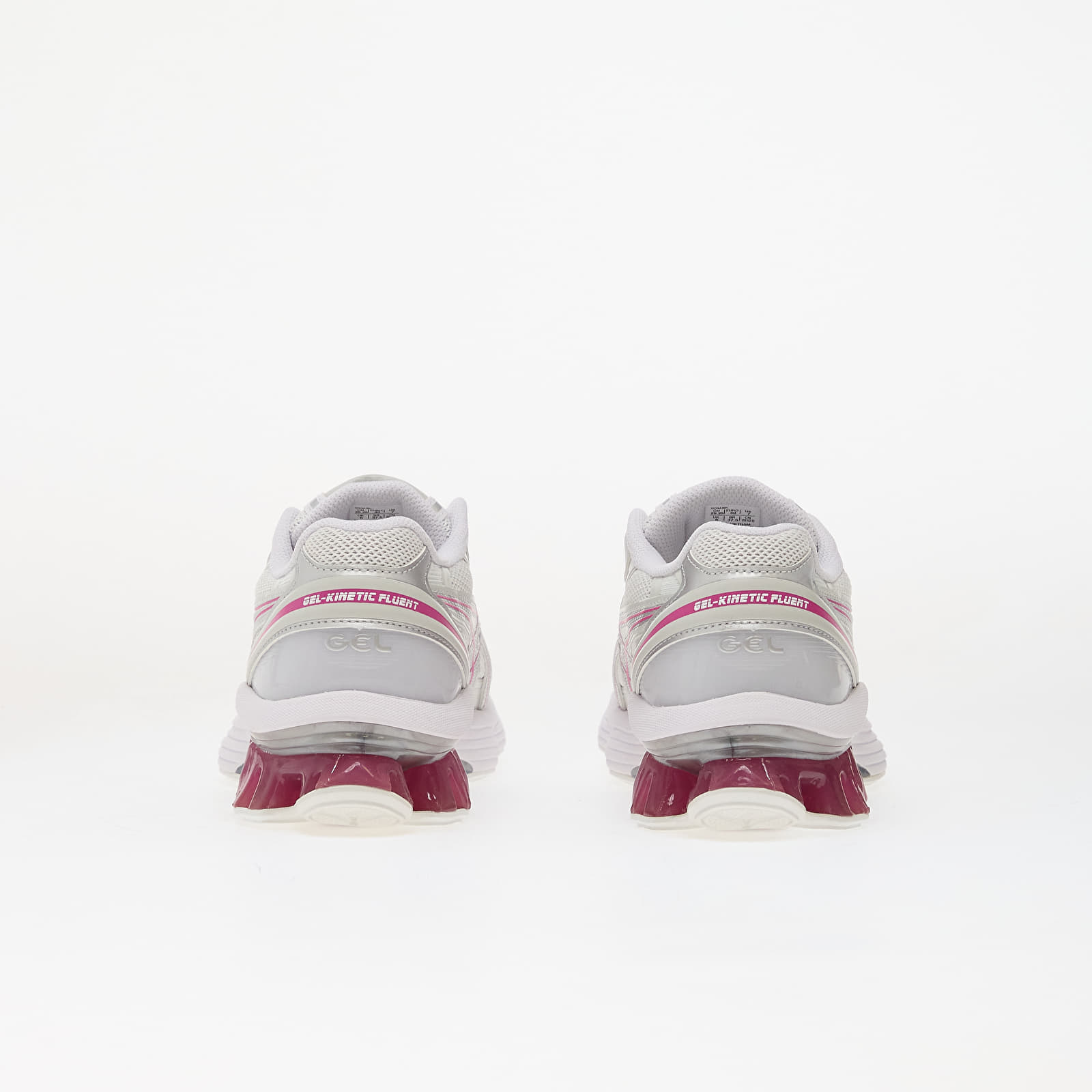 Miesten lenkkarit ja kengät Asics Gel-Kinetic Fluent White/ Pure Silver