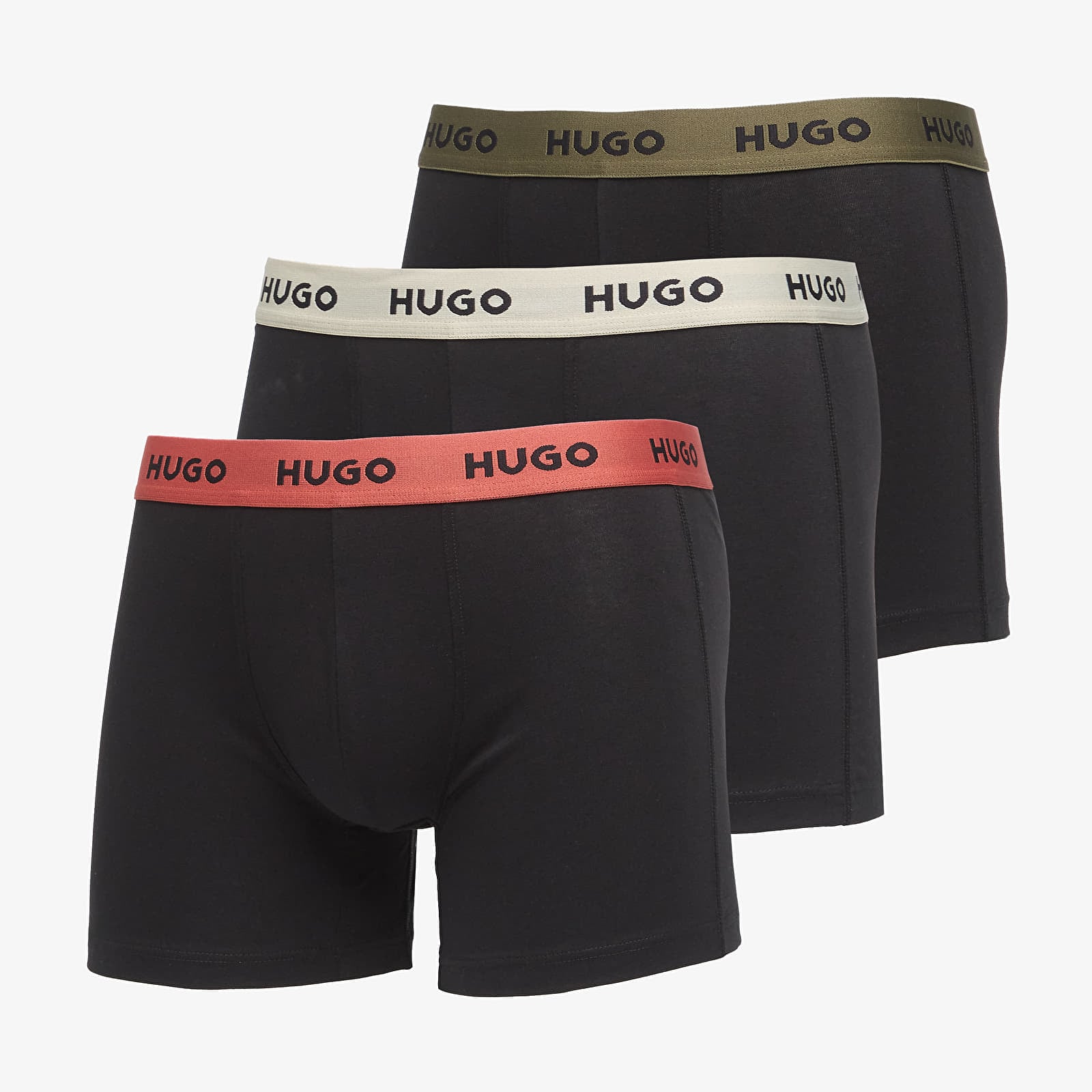 Boxershorts für Männer Hugo Boss Men-B-Boxerbr Triplet Pack Black