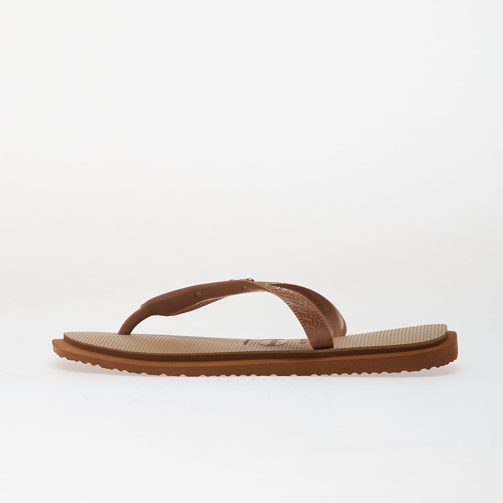 Men's sneakers and shoes Havaianas Hav. Top Square Fusion Rust/ Rose Gold