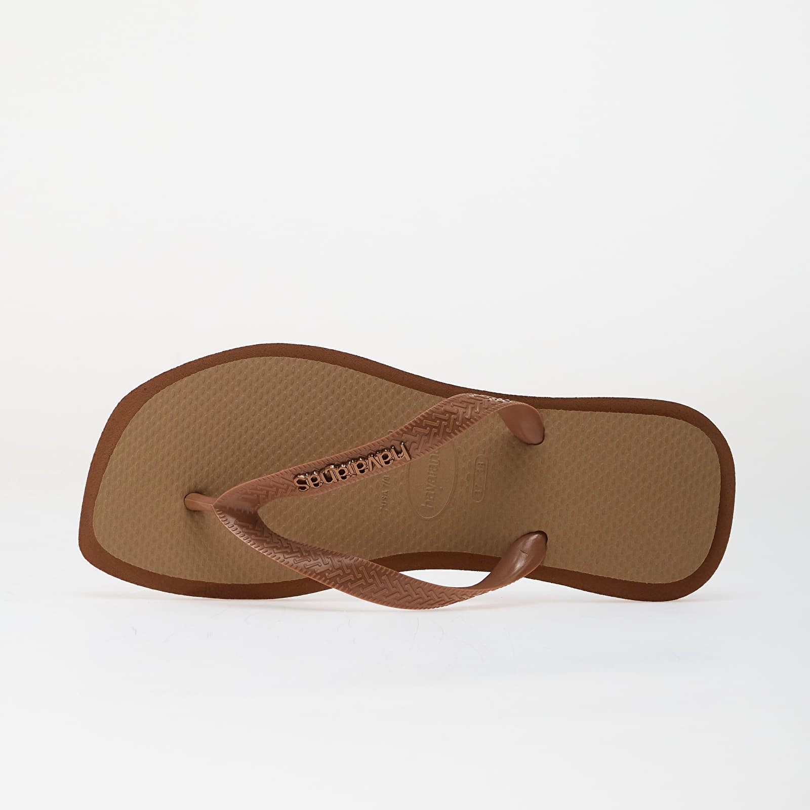 Men's sneakers and shoes Havaianas Hav. Top Square Fusion Rust/ Rose Gold