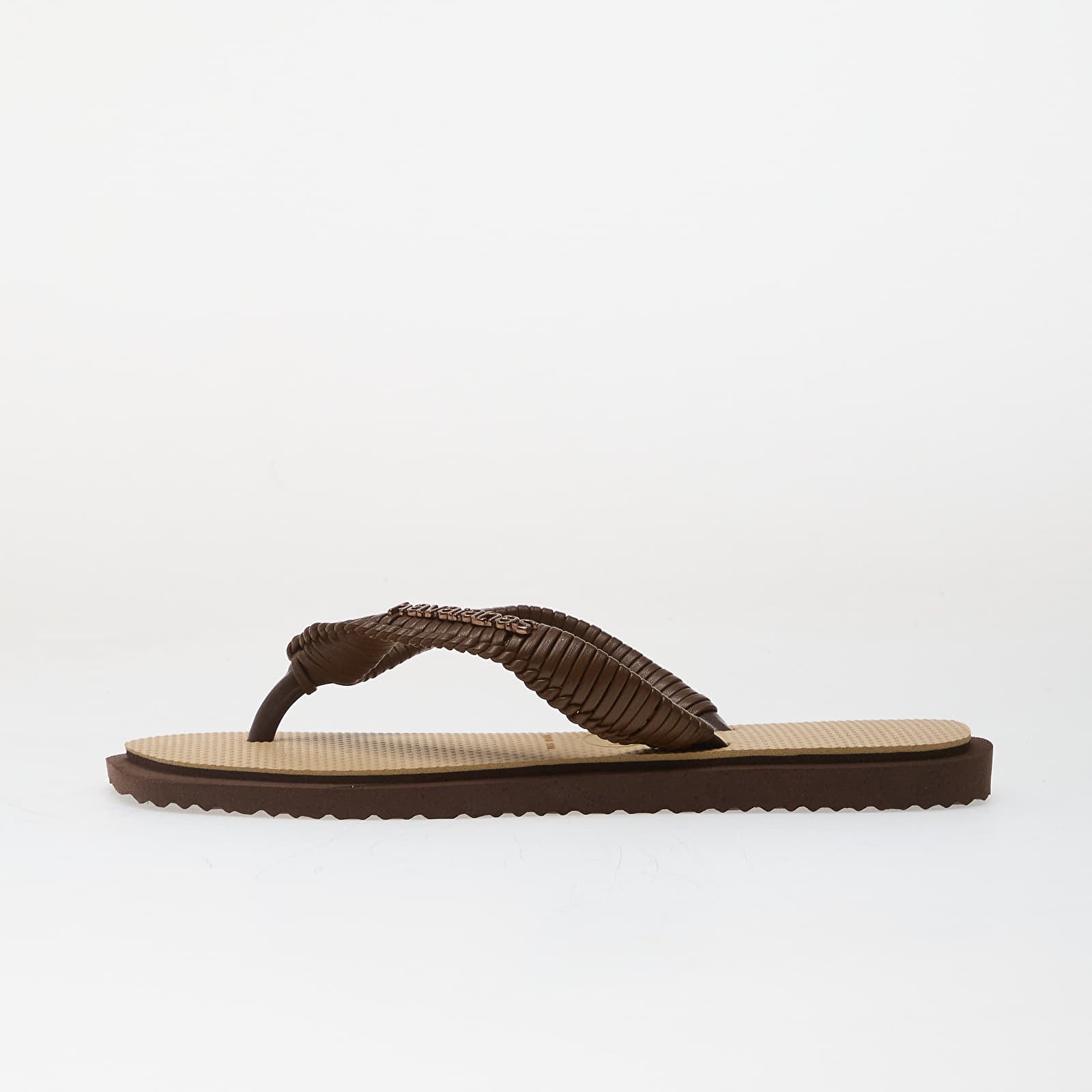 Meeste tossud ja kingad Havaianas Hav. Top Square Dark Brown/ Golden