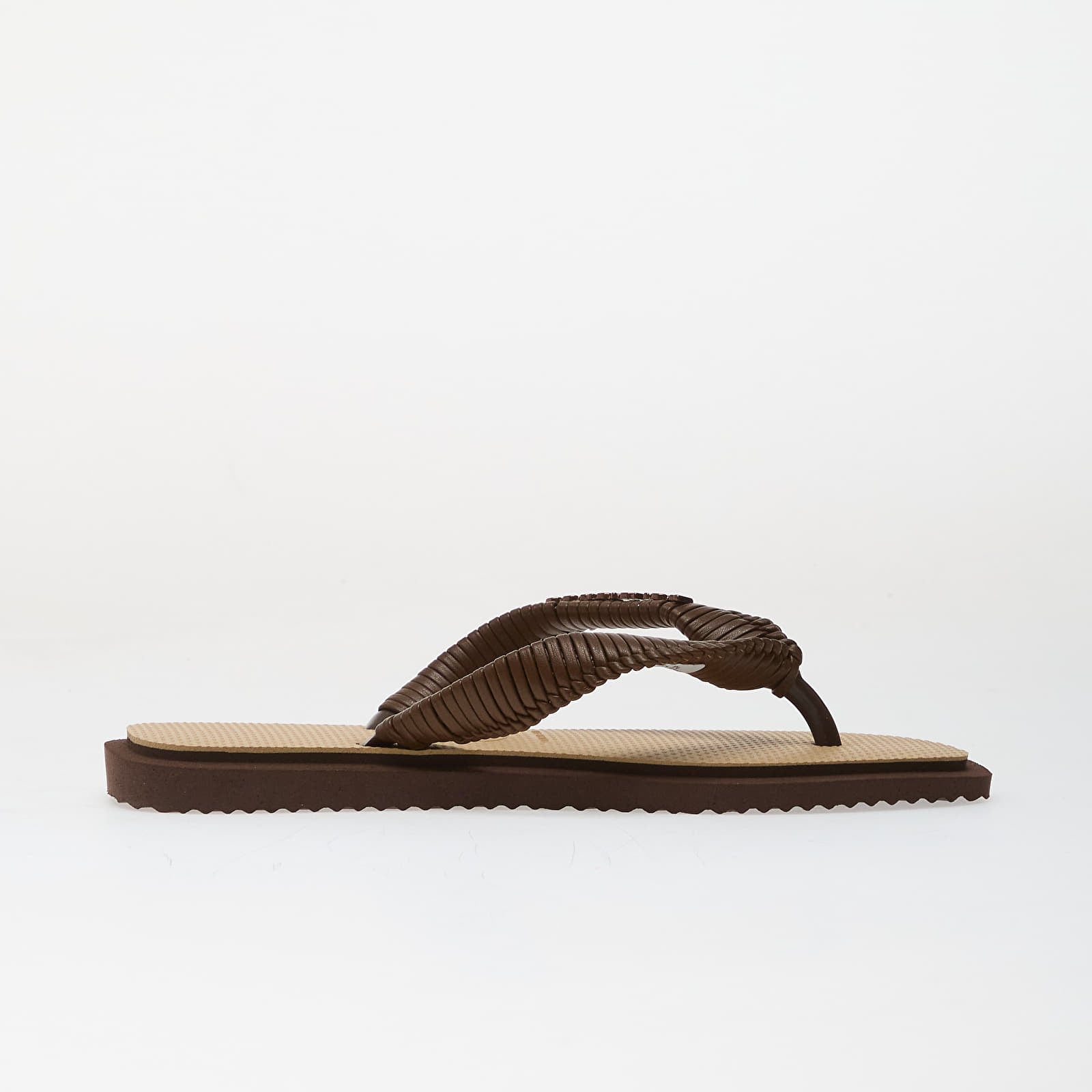 Meeste tossud ja kingad Havaianas Hav. Top Square Dark Brown/ Golden