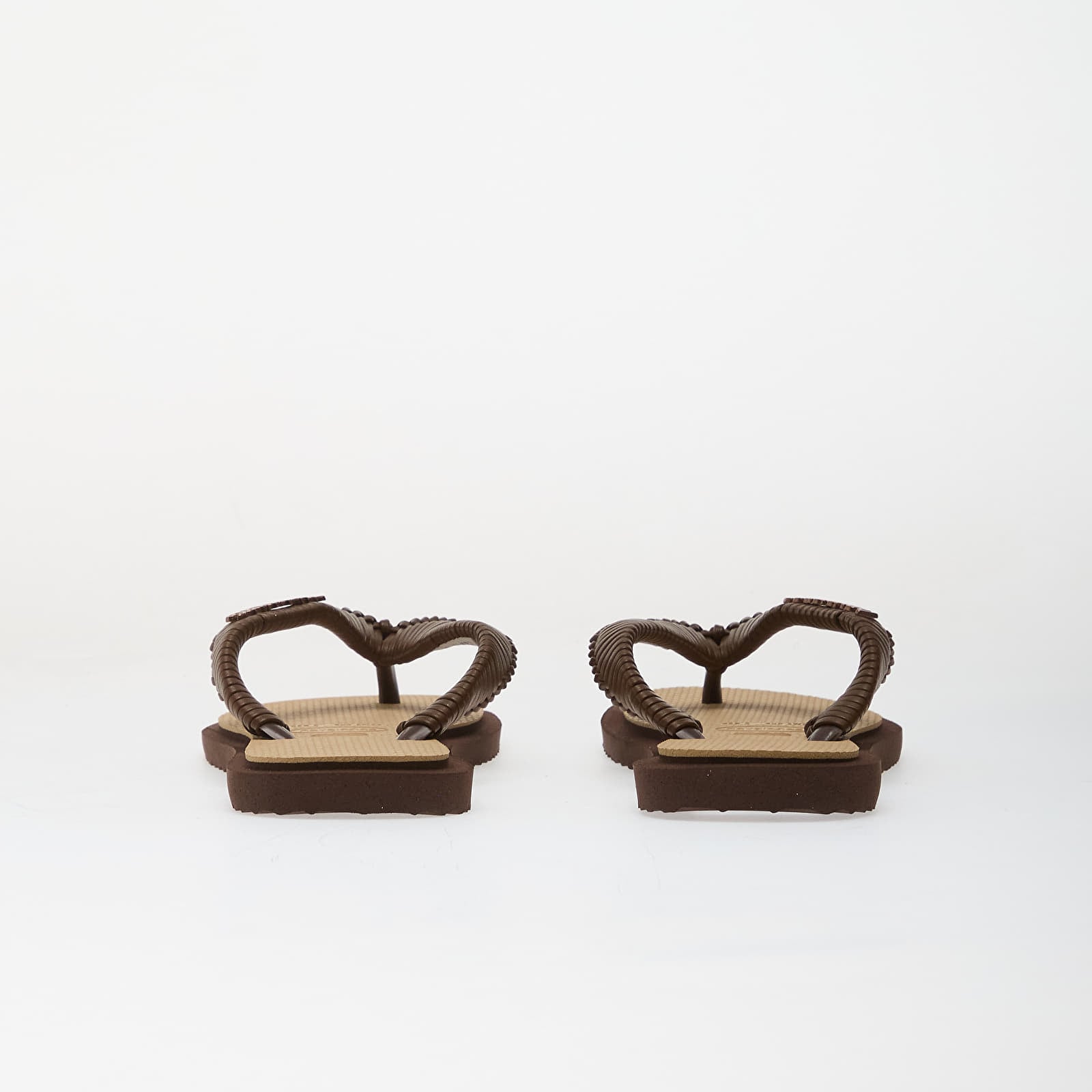 Meeste tossud ja kingad Havaianas Hav. Top Square Dark Brown/ Golden