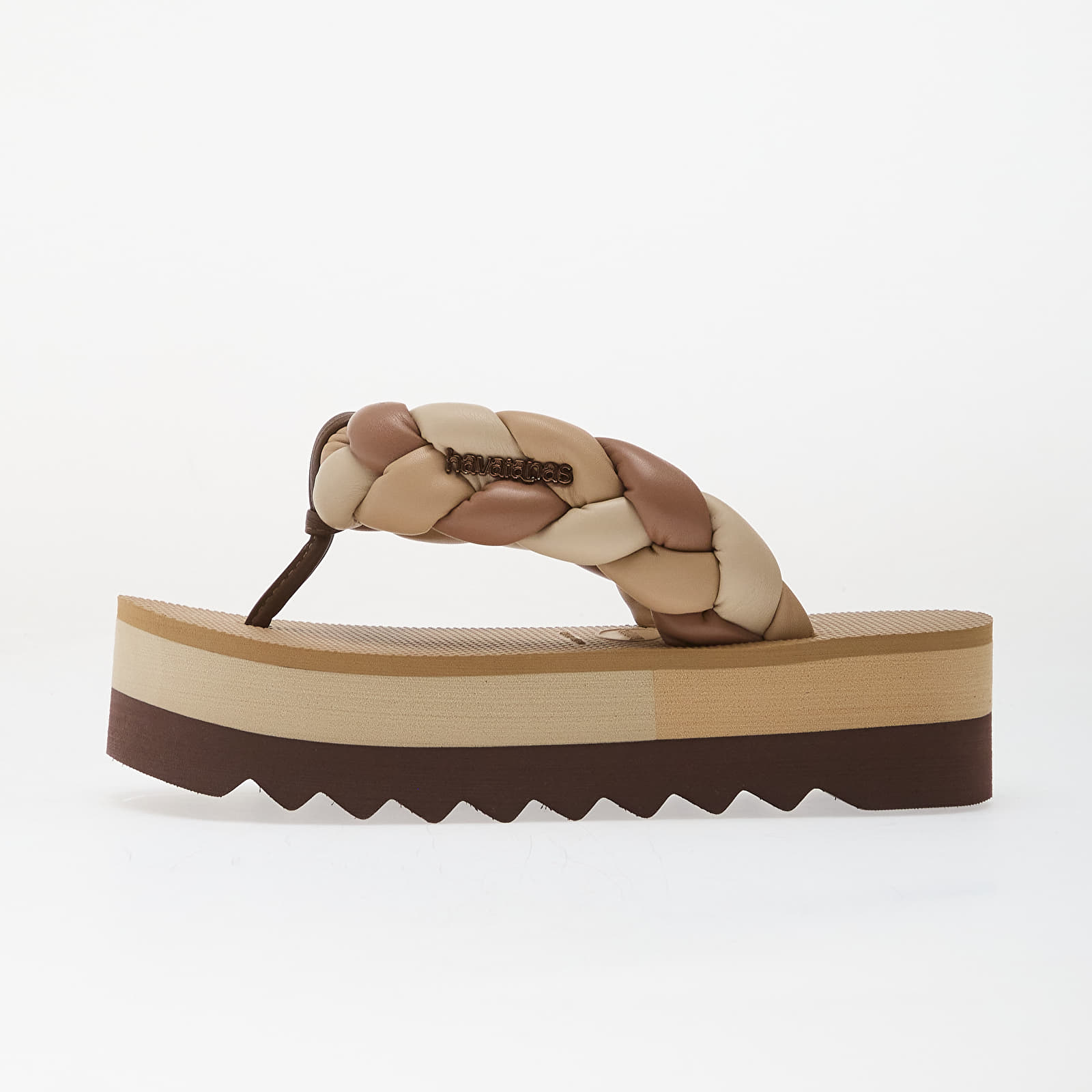 Pánske tenisky a topánky Havaianas Hav. Top High Chuncky B Dark Brown