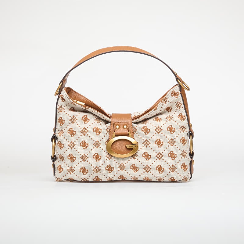 Bag GUESS Camden Shoulder Bag Cognac Logo
