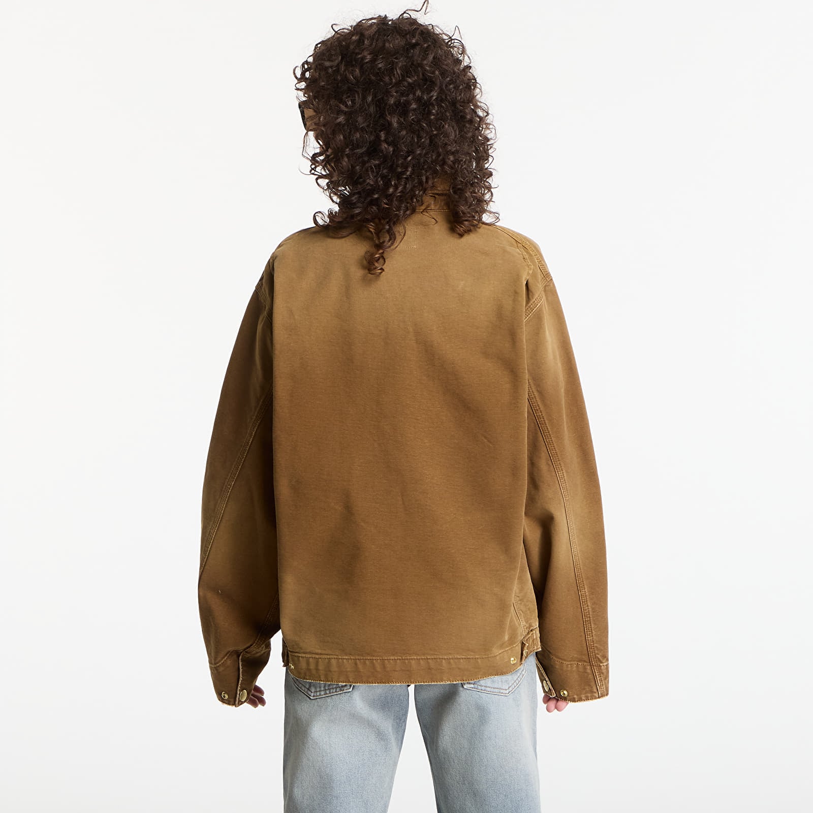 Herrenjacken Carhartt WIP OG Detroit Jacket UNISEX Hamilton Brown/ Hamilton Brown Destroy Wash