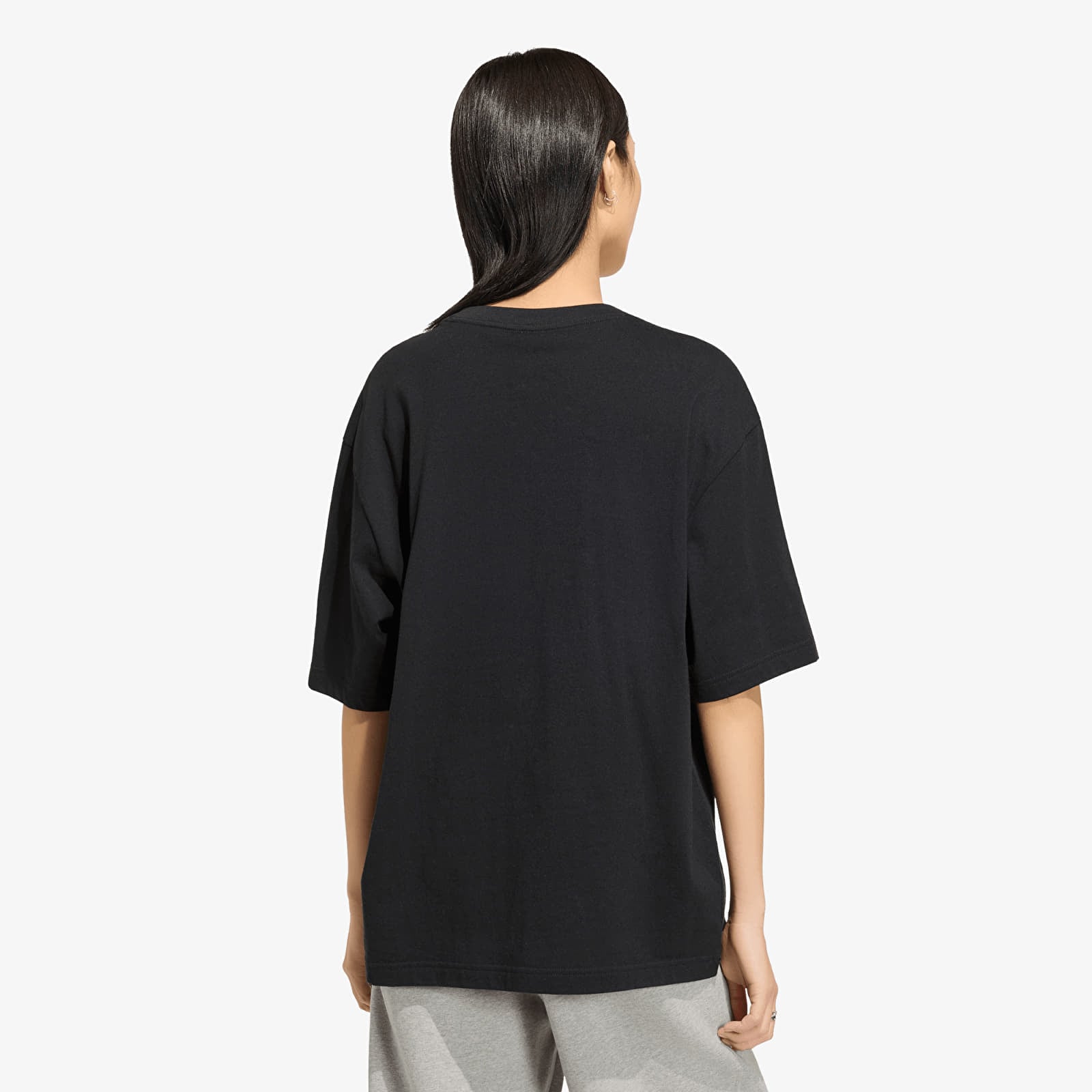 T-shirts til kvinder adidas Essentials Boyfriend T-shirt Black