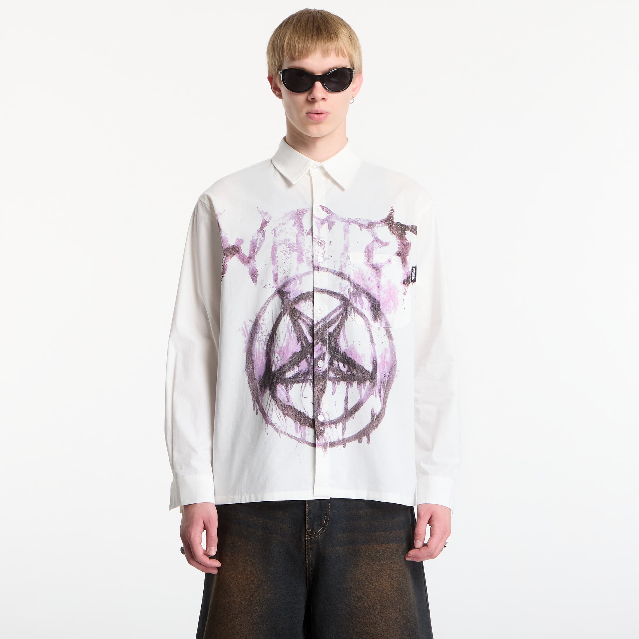 Риза Wasted Paris Banshee Shirt Natural White XL